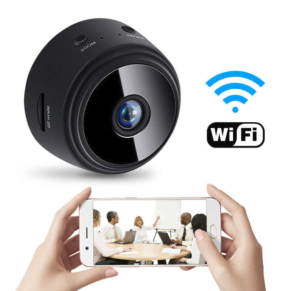Mini Câmera de Segurança Espiã Full HD - WiFi Sem Fio [FRETE GRÁTIS]